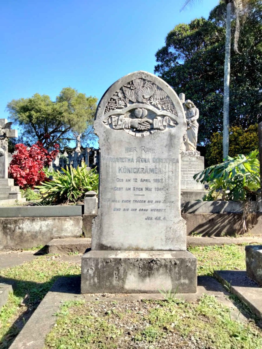 KONIGKRAMER Margaretha Anna Dorothea 1852-1944
