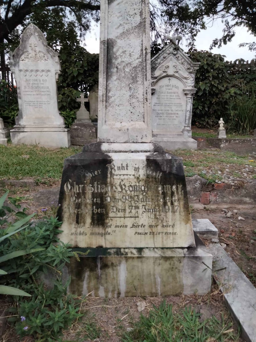 KONIGKRAMER Christiane 1844-1917