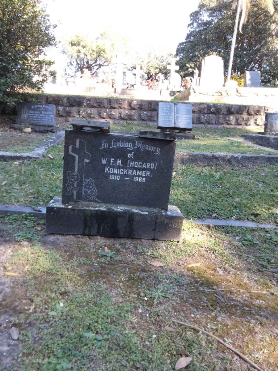 KONIGKRAMER W.F.H. 1910-1969