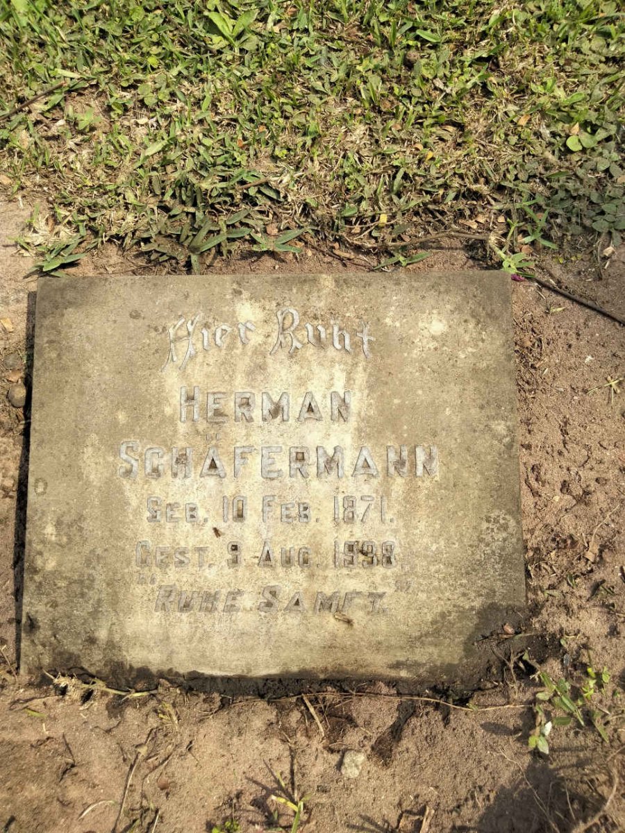SCHAFERMANN Herman 1871-1938