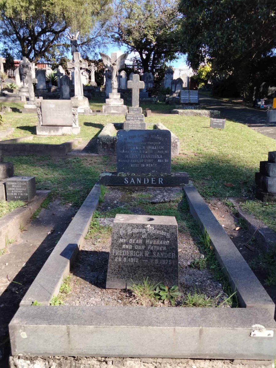 SANDER Frederick R. 1912-1975