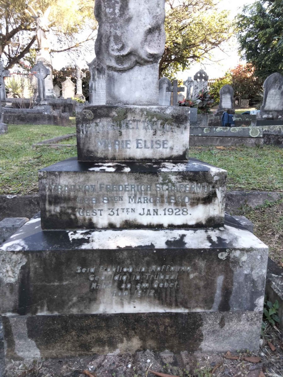 SCHAFERMANN Marie Elise 1850-1928