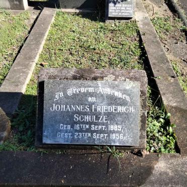 SCHULZE Johannes Friederich 1885-1956