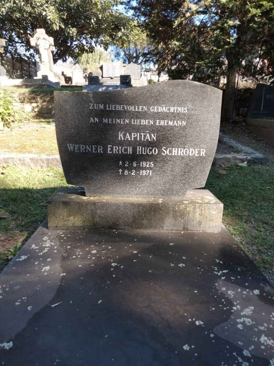 SCHRODER Werner Erich Hugo 1925-1971