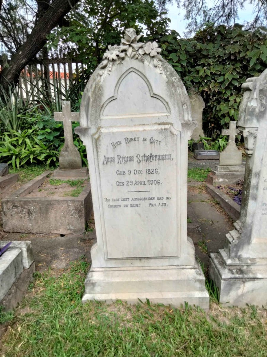 SCHAFERMANN Anna Regina 1826-1906