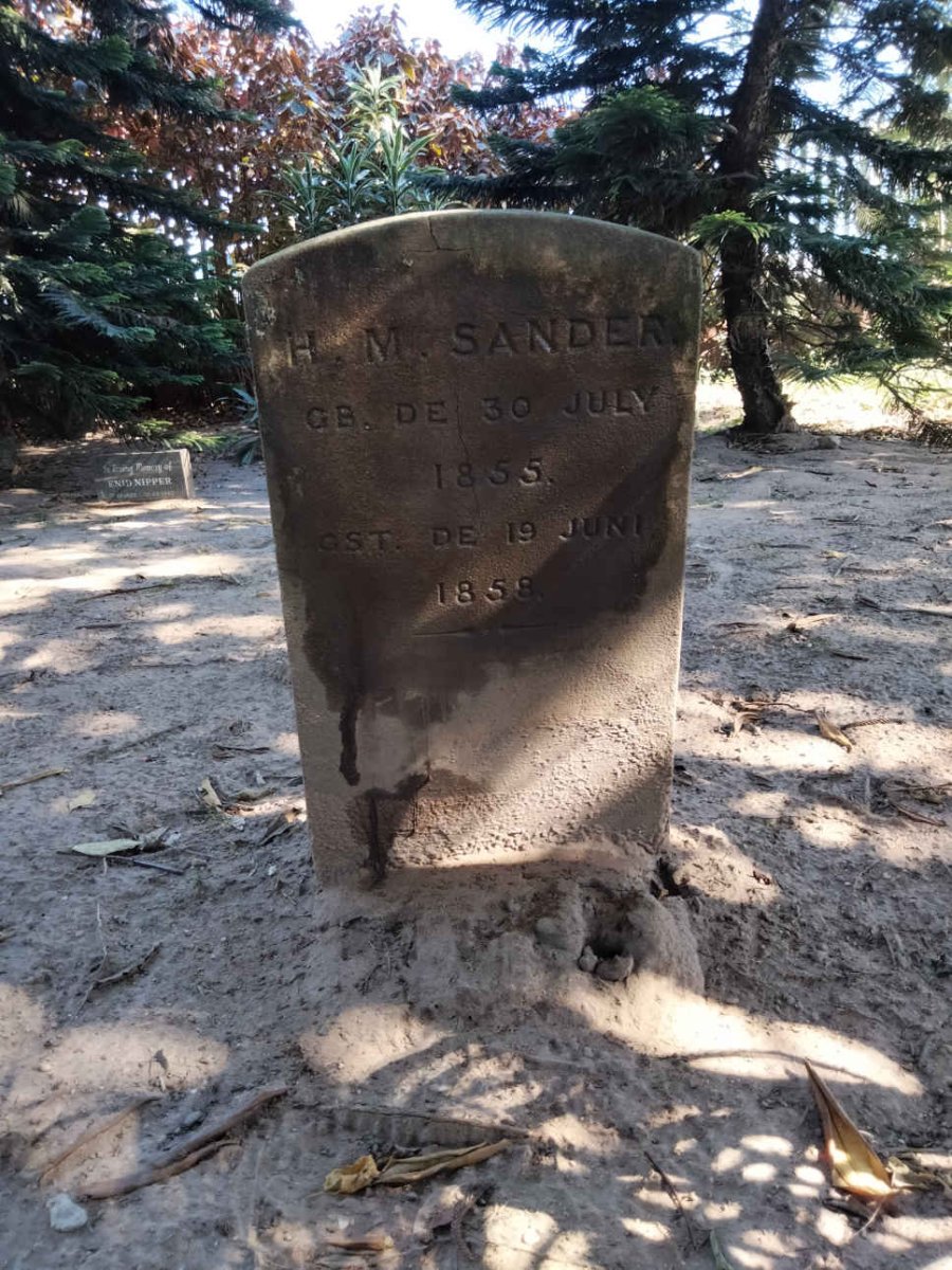 SANDER H.M. 1855-1858
