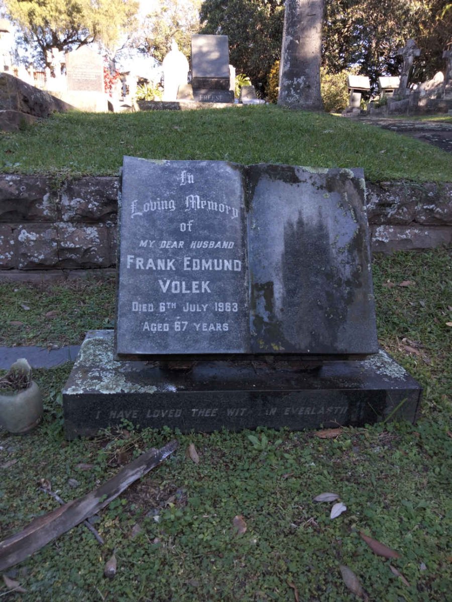 VOLEK Frank Edmund -1963