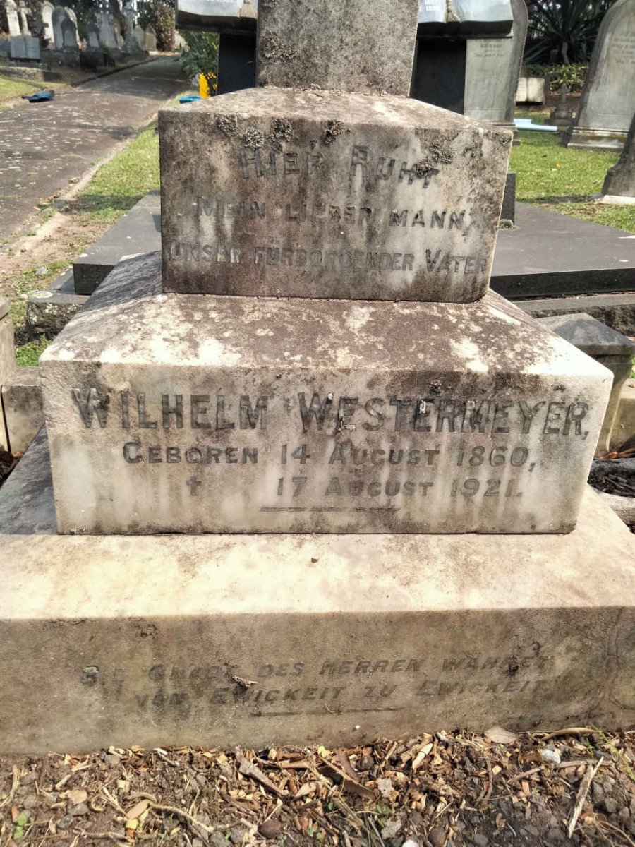 WESTERMEYER Wilhelm 1860-1921
