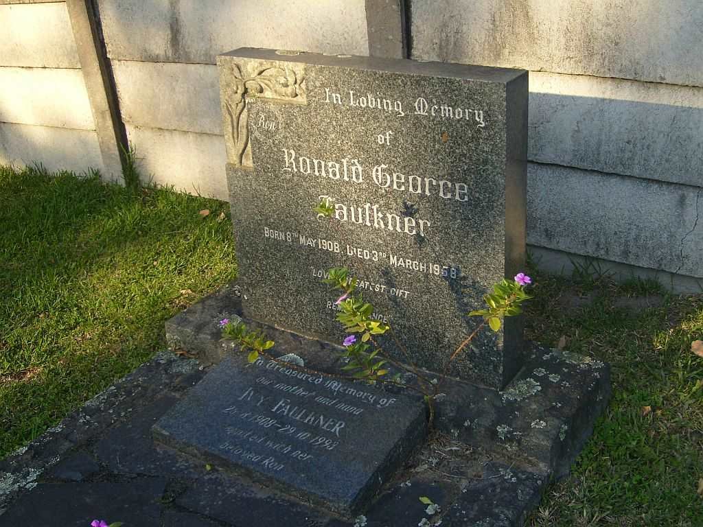 FAULKNER Ronald George 1908-1958