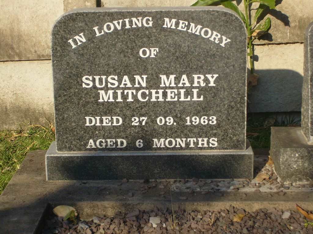 MITCHELL Susan Mary 1963-1963