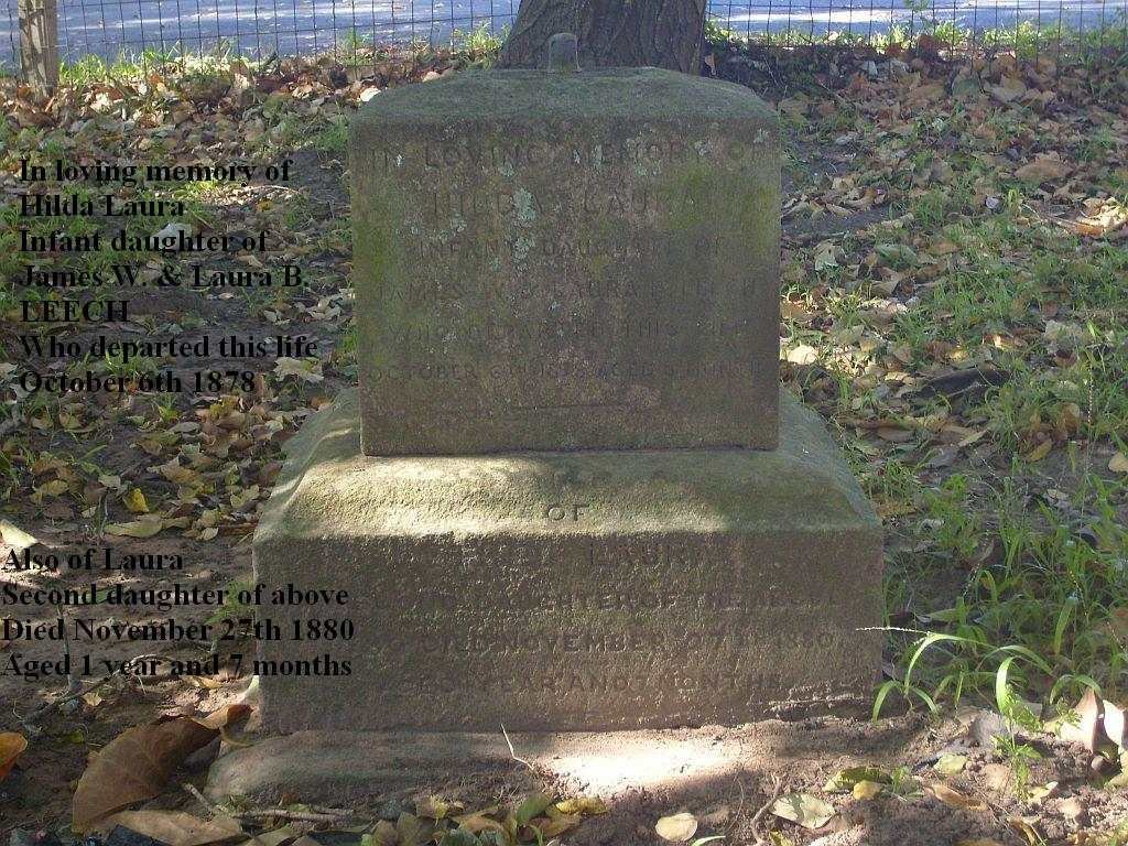 LEECH Hilda Laura -1878 :: LEECH Laura 1879-1880