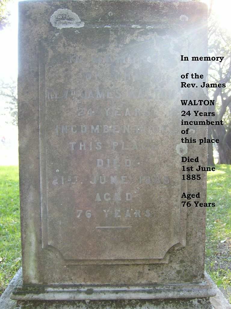 WALTON James 1806 - 1885 (2)