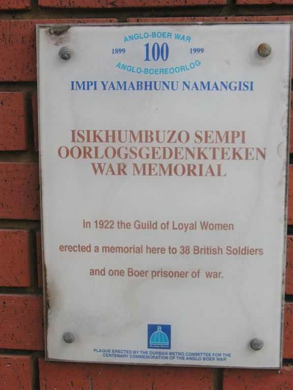 3. Anglo-Boer War Graves