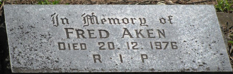 AKEN Fred -1976