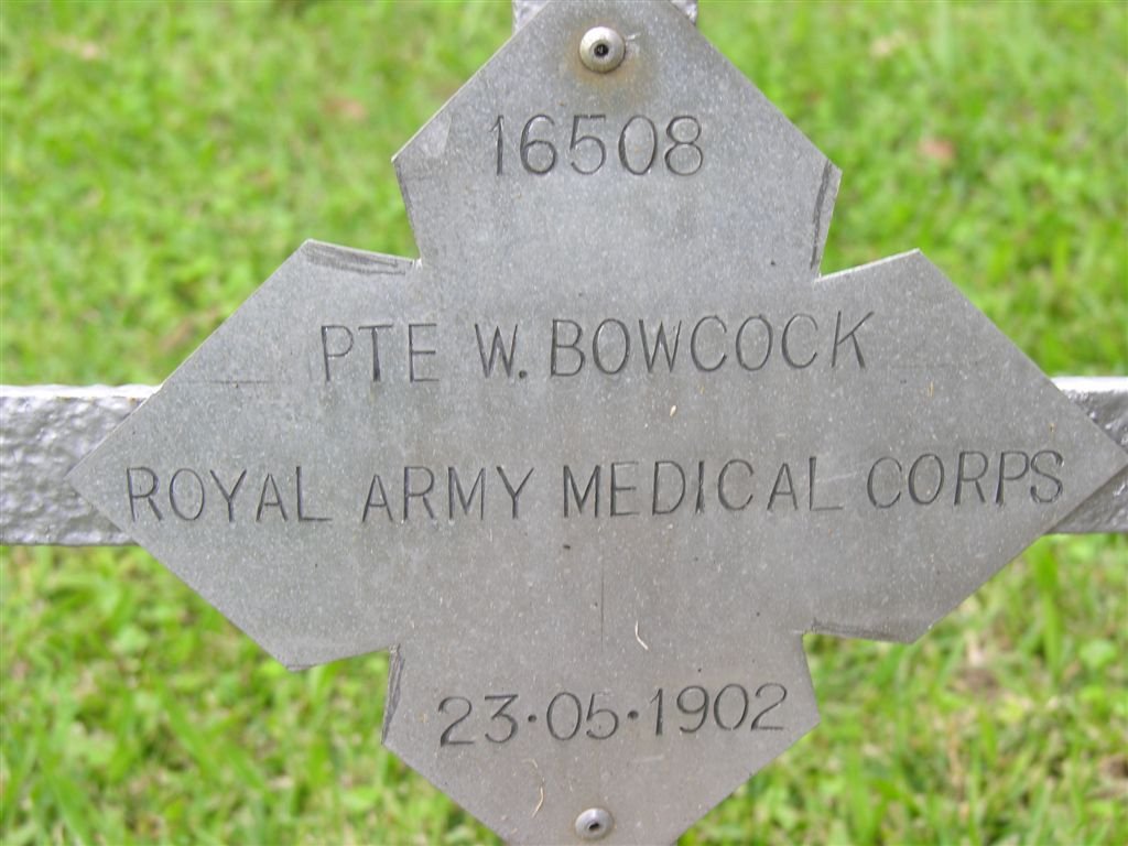 BOWCOCK W. -1902