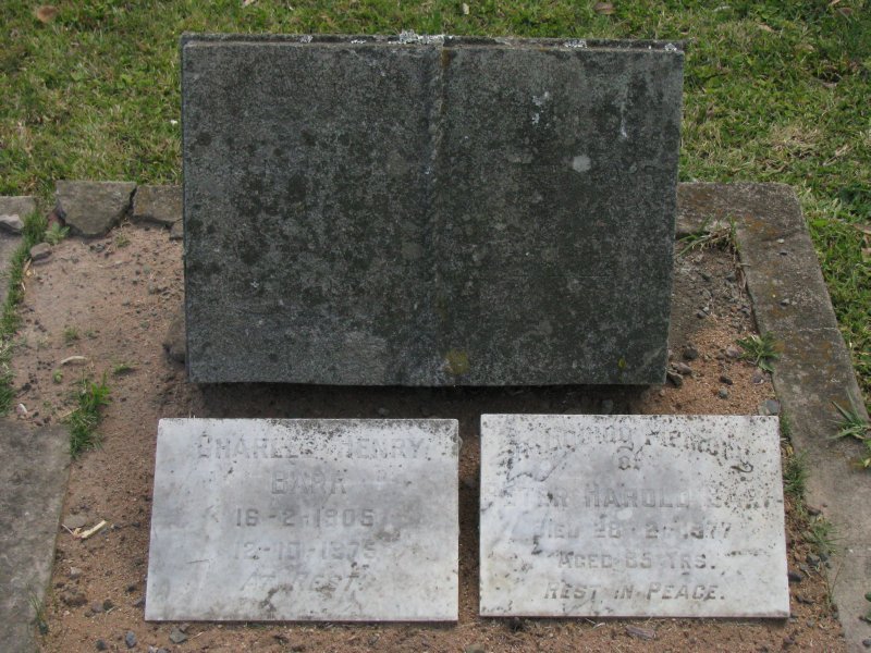 BARR Peter Harold 1892-1977 :: BARR Charles Henry  1905-1975