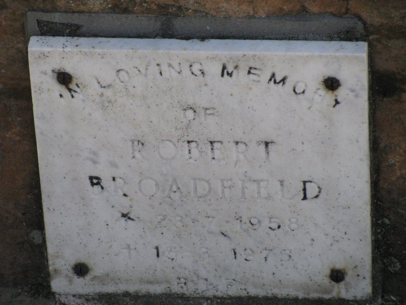 BROADFIELD Robert 1958-1975