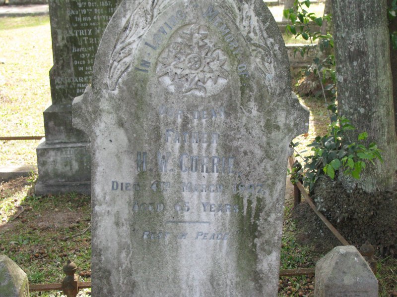 CURRIE H.W. 1842-1907