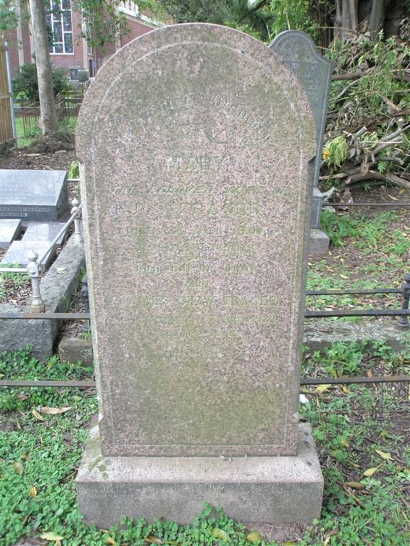 FRASER  James Shaw -1922 &amp; Mary -1901