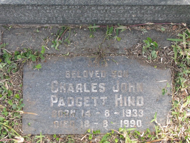 HIND Charles Padgett 1933-1990