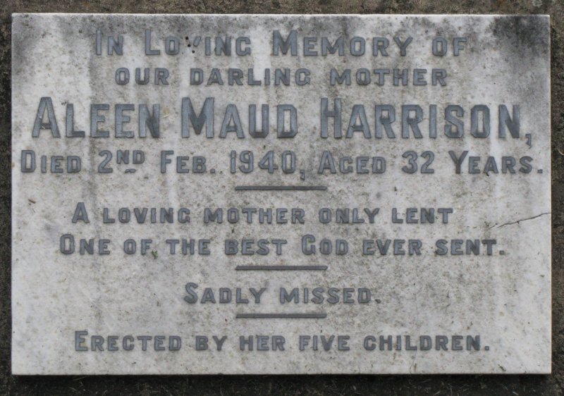 HARRISON Aileen Maud 1908-1932