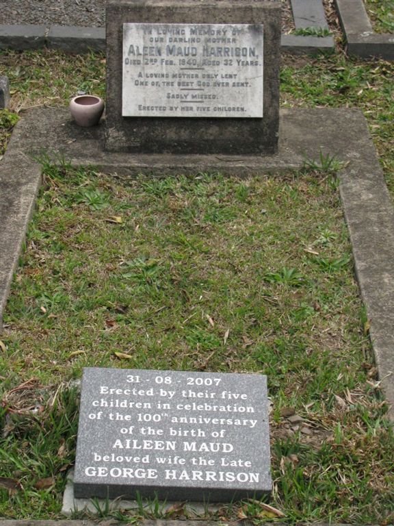 HARRISON George &amp; Aileen Maud 1907-1940