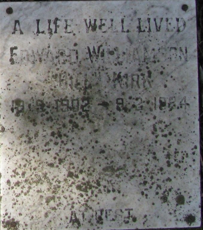KIRK Edward Williamson 1902-1984