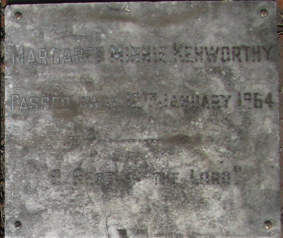 KENWORTHY Margaret Minnie -1964