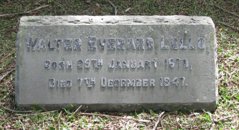 LELLO  Walter Everard 1873-1947