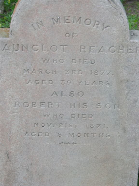 REACHER Launclot -1877 :: REACHER Robert -1871