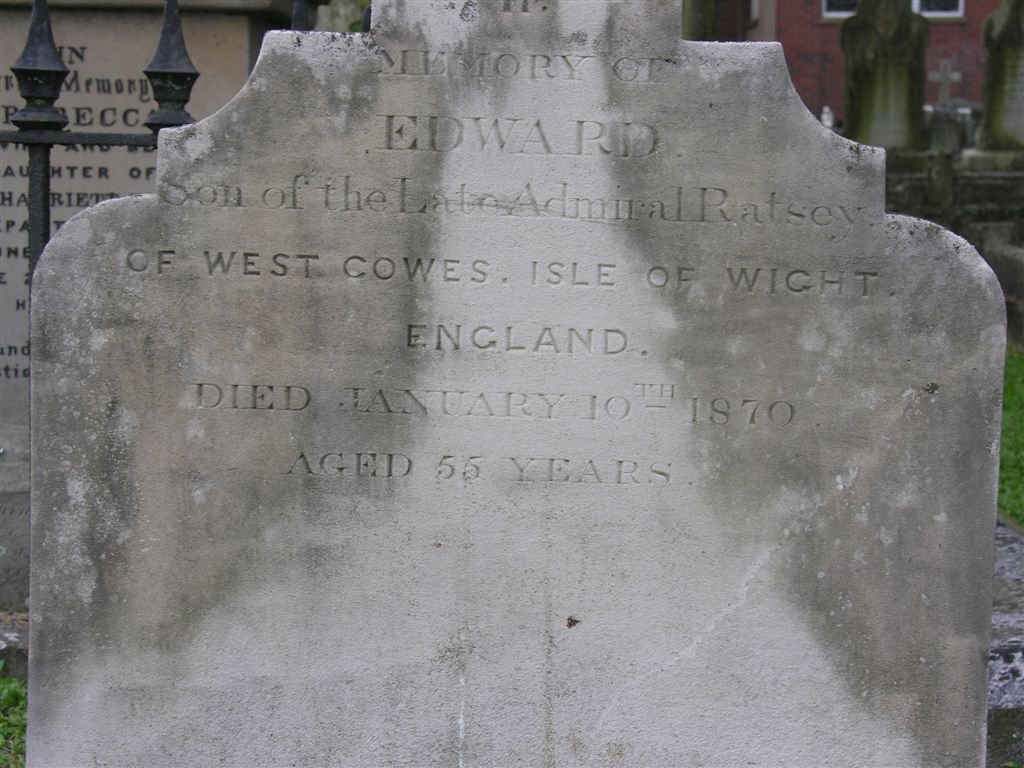 RATSEY Edward -1870