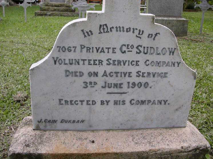 SUDLOW G. -1900