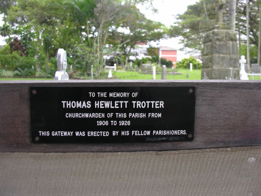 TROTTER Thomas Hewlett