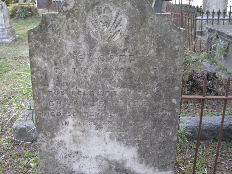 VINCENT Nancy 1810-1877
