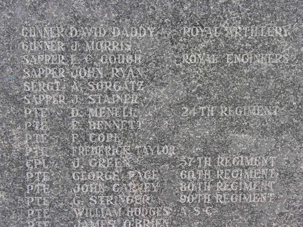 Zulu War Memorial Cross-Detail-2