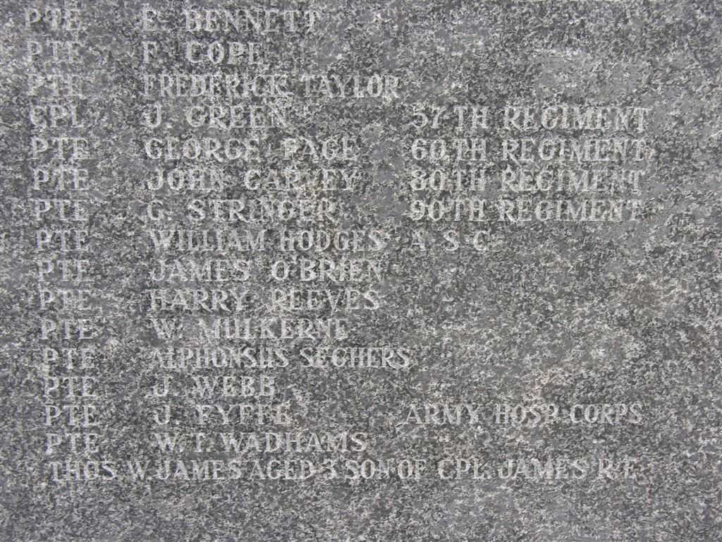 Zulu War Memorial Cross-Detail-3