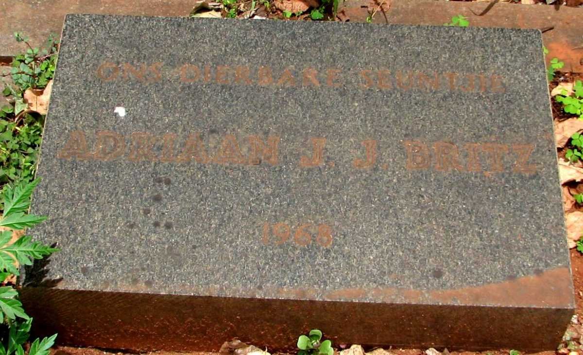 BRITZ Adriaan J.J. 1968