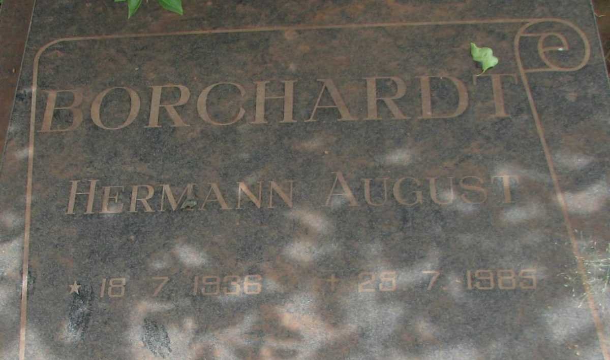 BORCHARDT Herman August 1936-1985