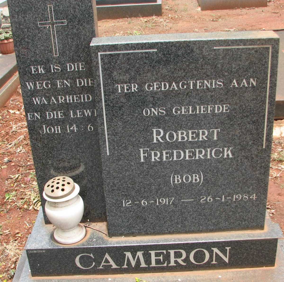 CAMERON Robert Frederick 1917-1984