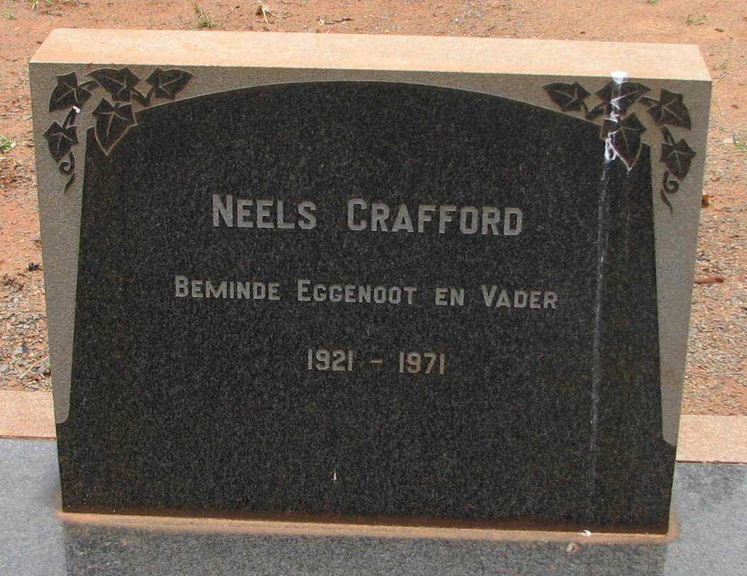 CRAFFORD Neels 1921-1971