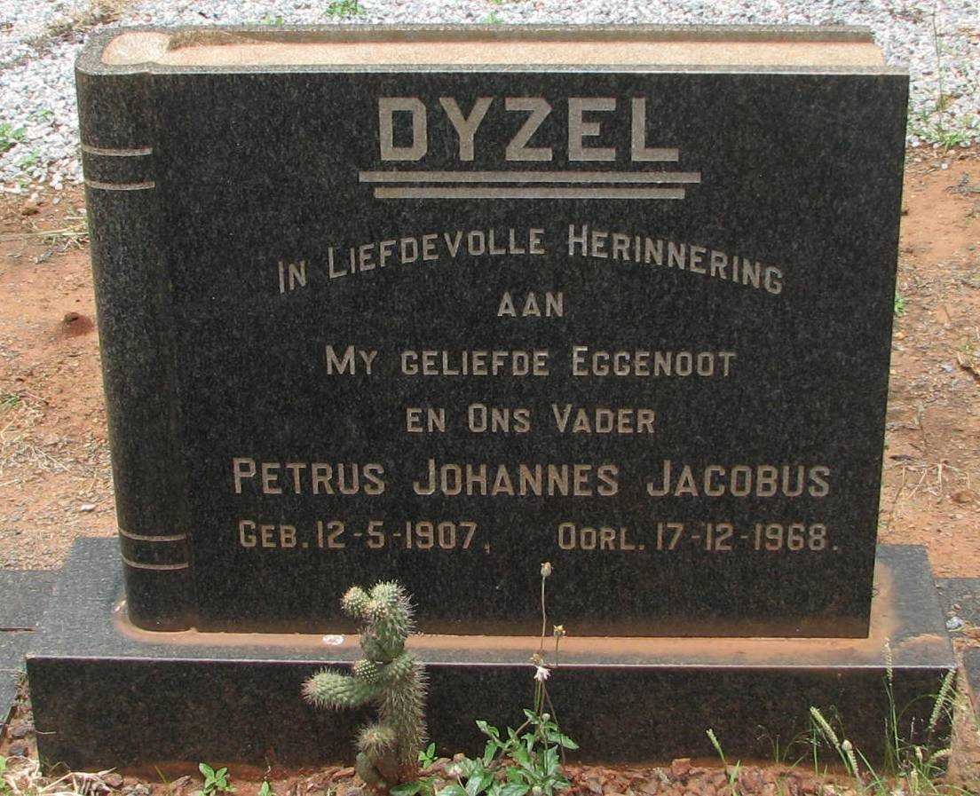 DYZEL Petrus Johannes Jacobus 1907-1968