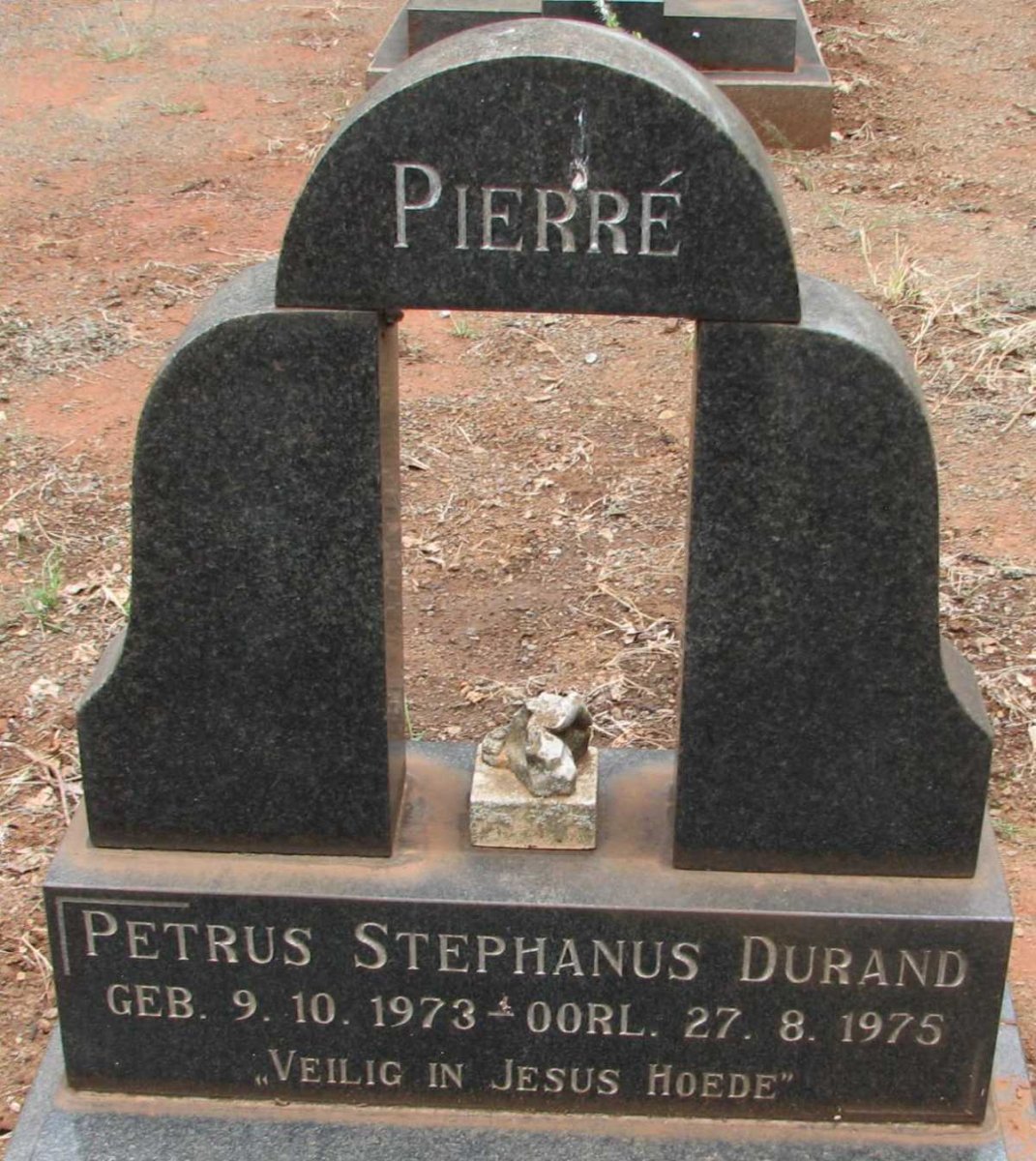 DURAND Petrus Stephanus 1973-1975