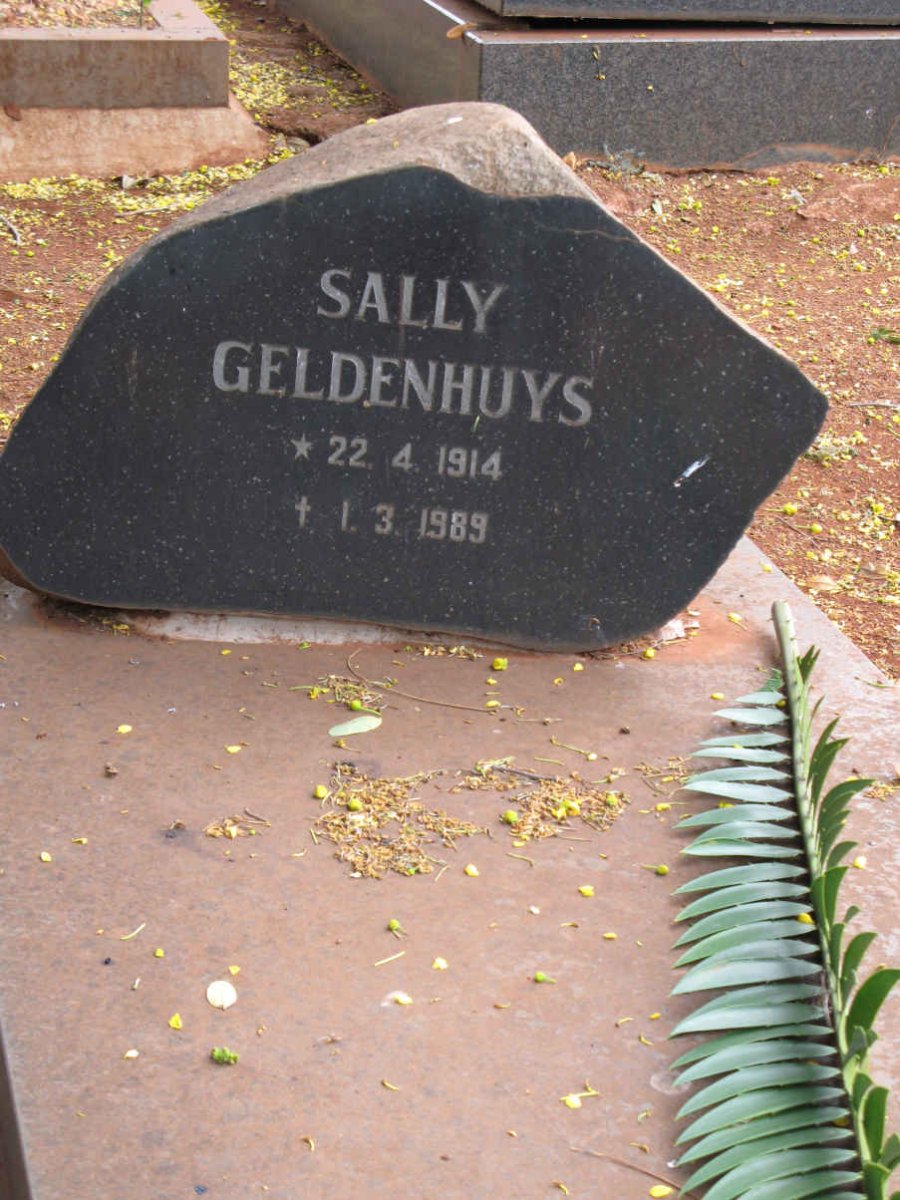 GELDENHUYS Sally 1914-1989