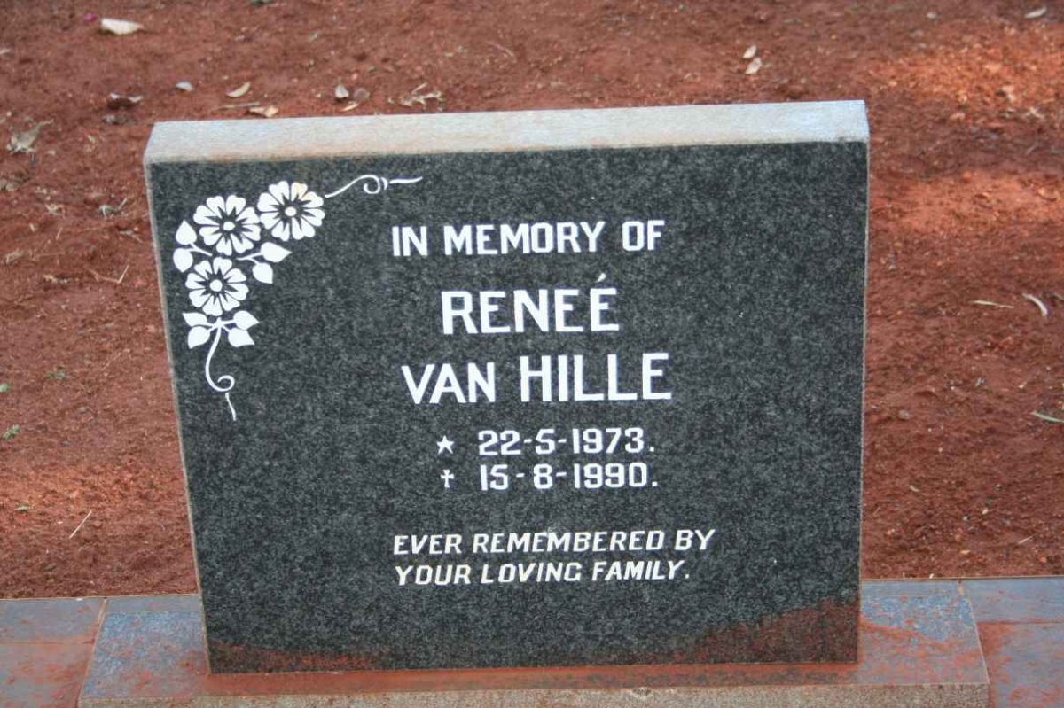 HILLE Reneé, van 1973-1990