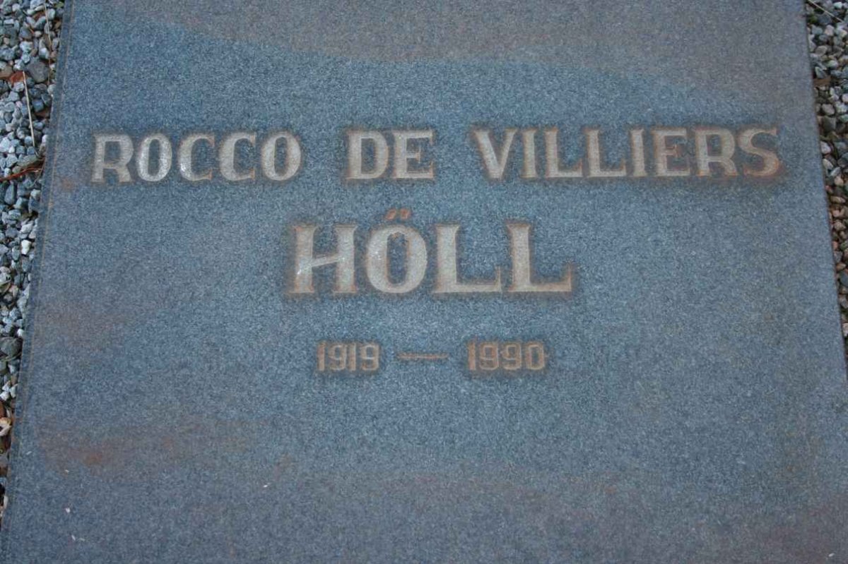 HÖLL Rocco de Villiers 1919-1990