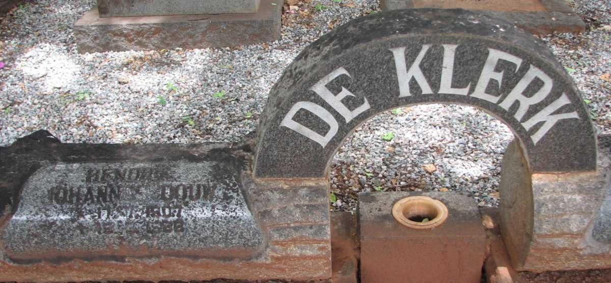 KLERK Hendrik Johannes Douw, de 1907-1988