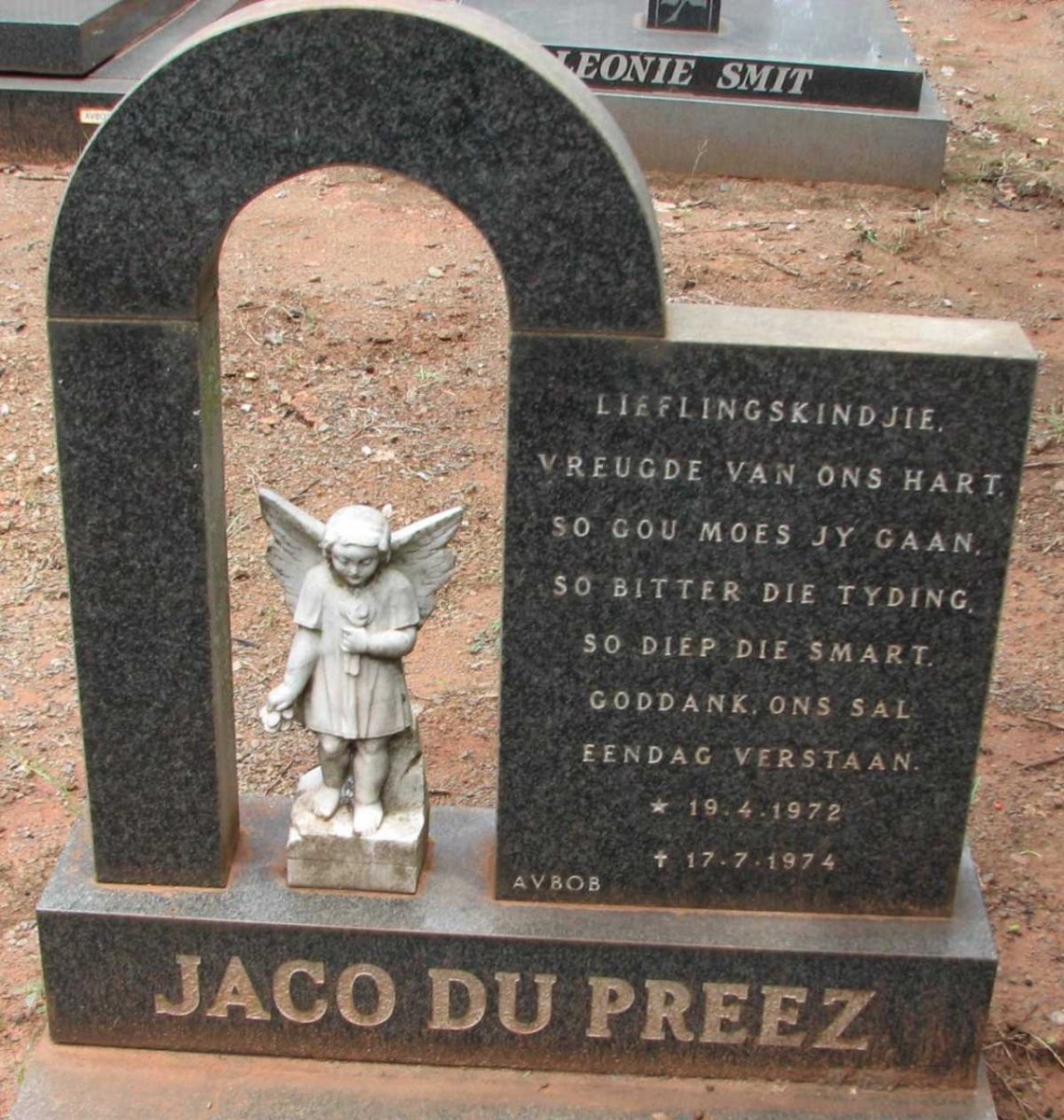 PREEZ Jaco, du 1972-1974