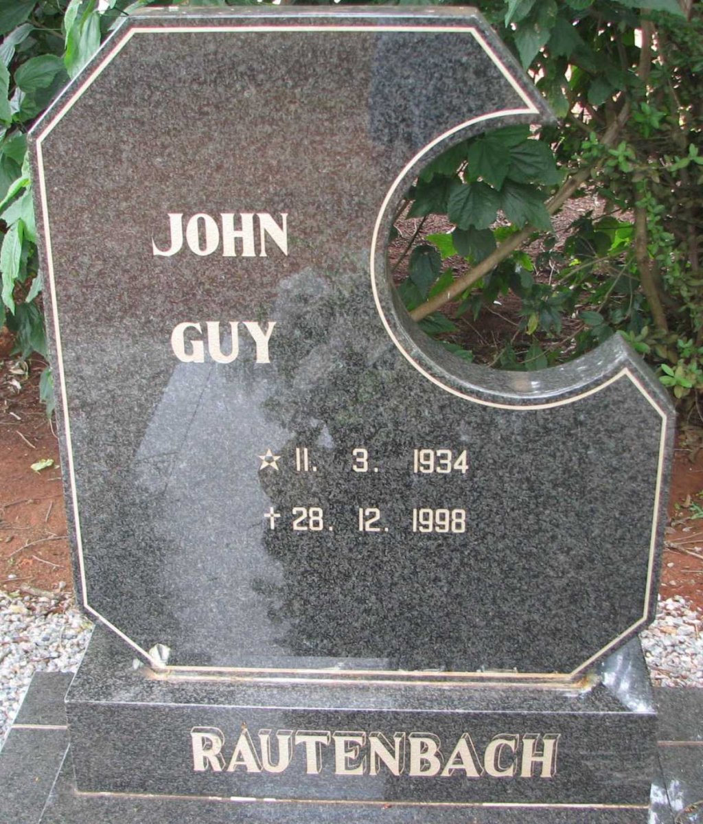 RAUTENBACH John Guy 1934-1998