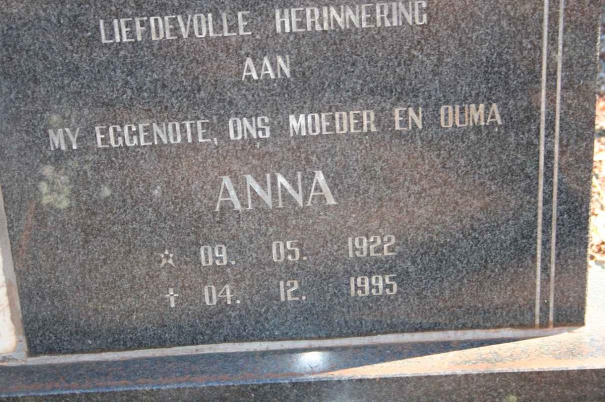 RICHTER Anna 1922-1995