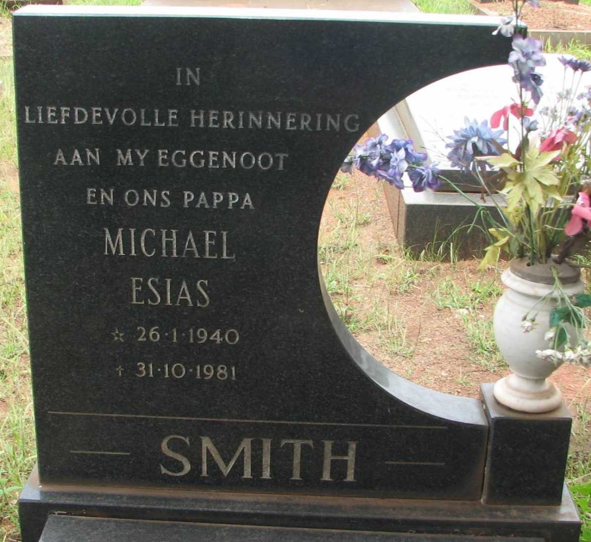 SMITH Michael Esias 1940-1981